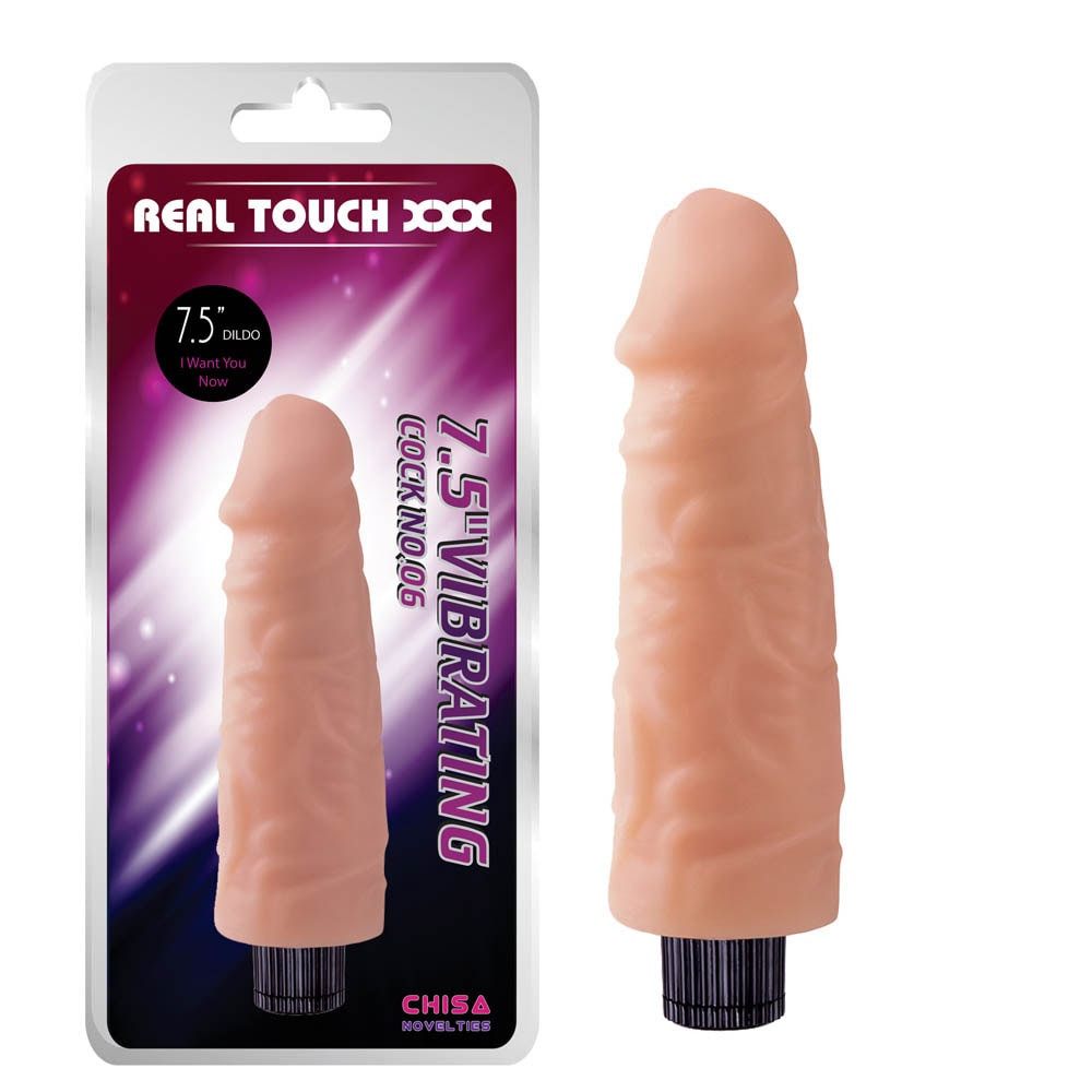 Real Touch XXX 7.5 inch Vibrating Cock No.06 Exemple