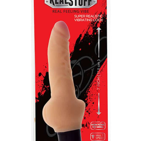 RealStuff 7 inch Vibrator Flesh 3 Exemple