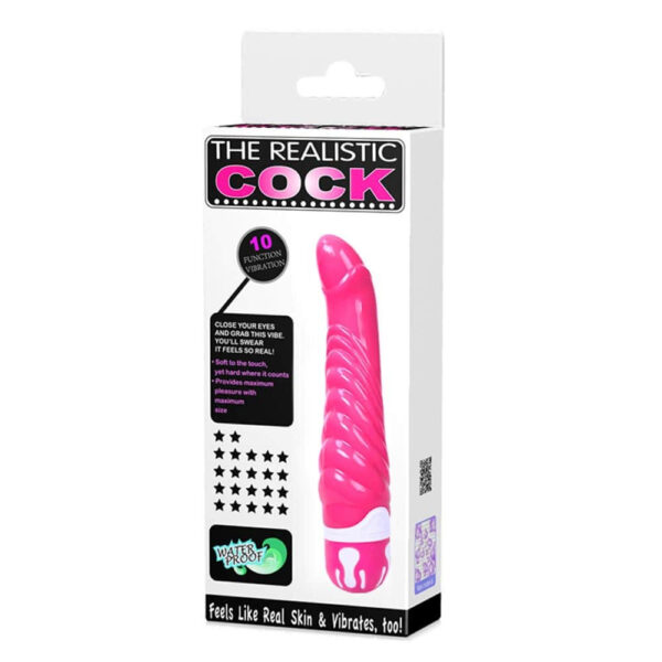 The Realistic Cock Pink 1 - Vibratoare Realistice
